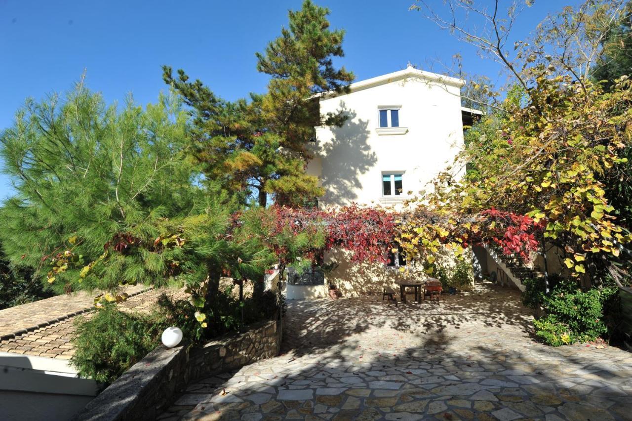 Villa Theodora View Apartments Afroditi Agios Georgios Pagon Bagian luar foto